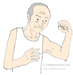 老年症候群とは 拘縮・筋力低下・褥瘡、生活機能やQOLを低下