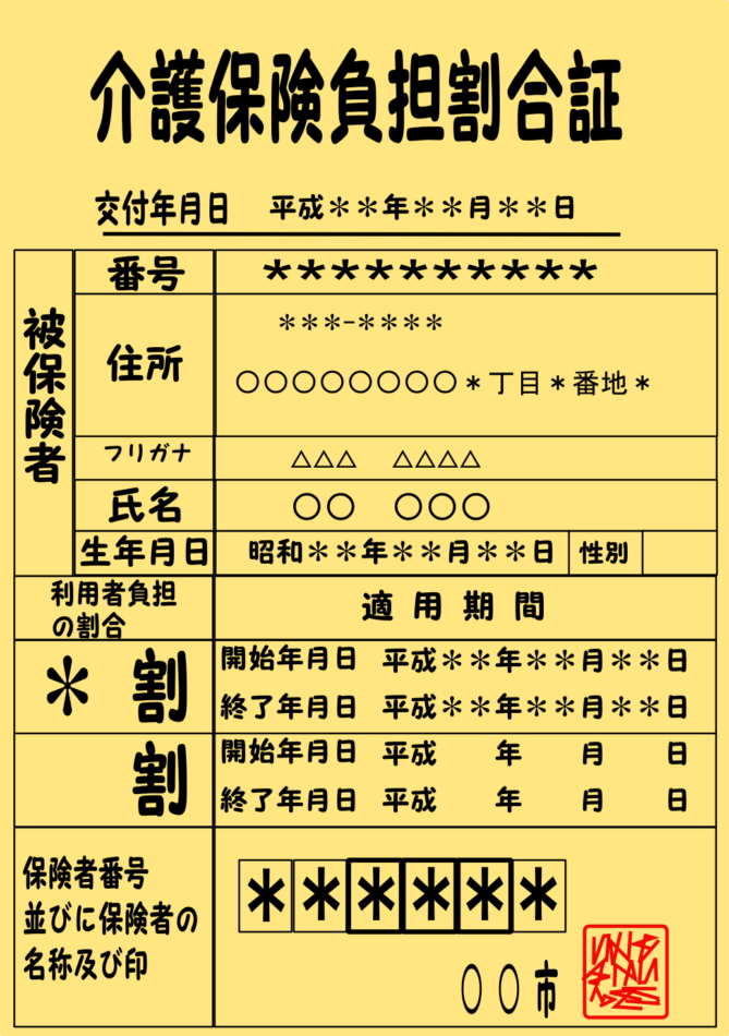 介護保険の負担割合証とは？
